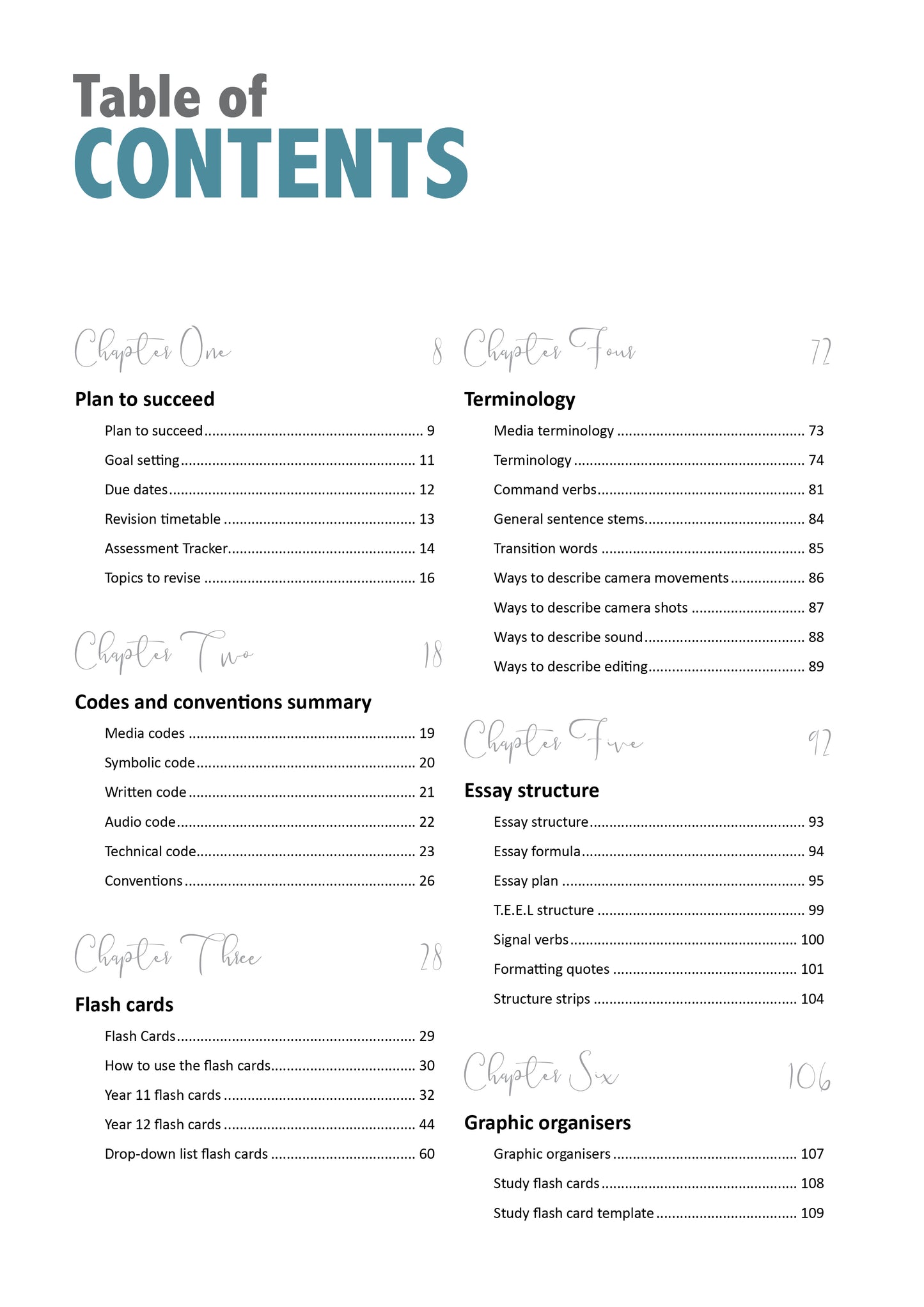 Media Analysis Study Compendium