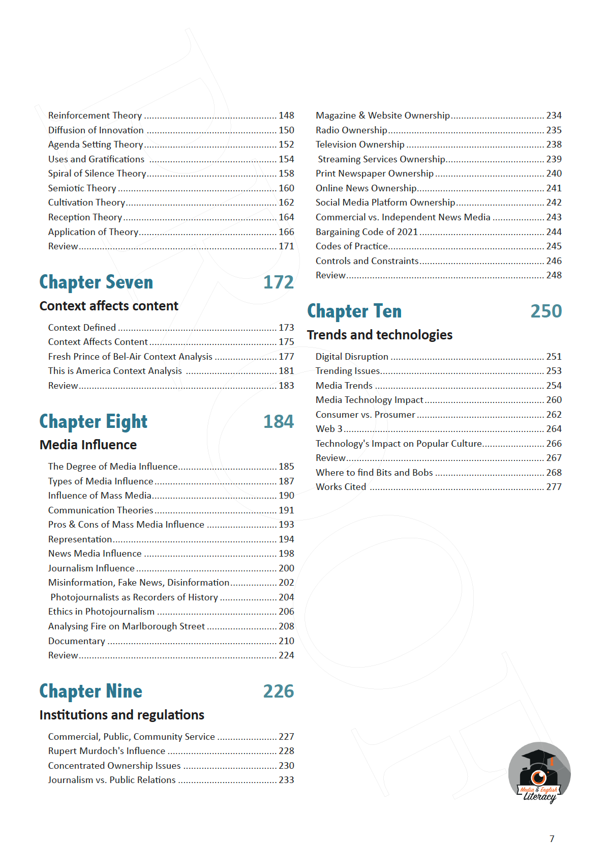 Media Studies Textbook - Media Analysis: Understanding and Applying Media Theory Year 11